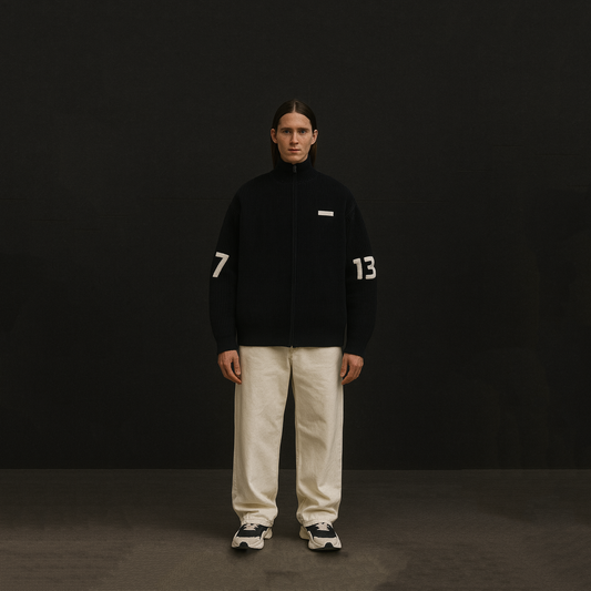 irrelevant turtle neck jacket