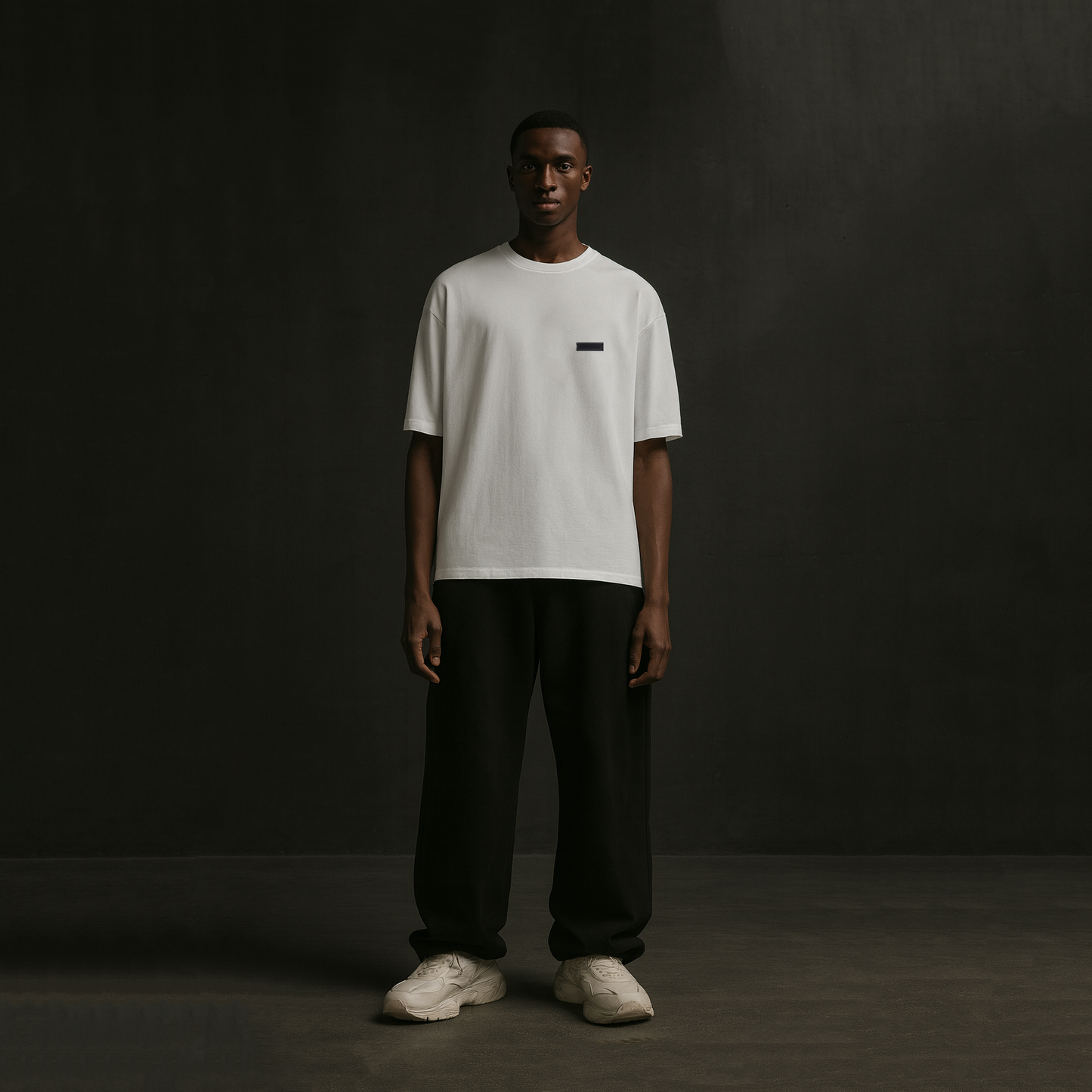 Basic irrelevant rubber t-shirt