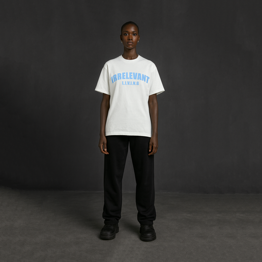 Irrelevant living t-shirt