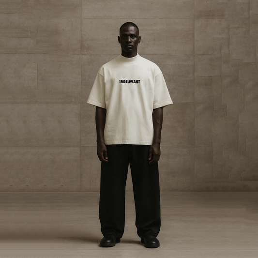 Sprayed irrelevant t-shirts