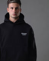Irrelevant wash care hoodie