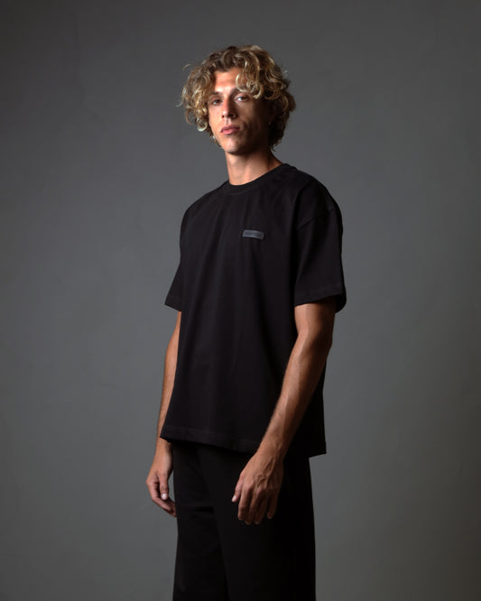 Basic irrelevant rubber t-shirt