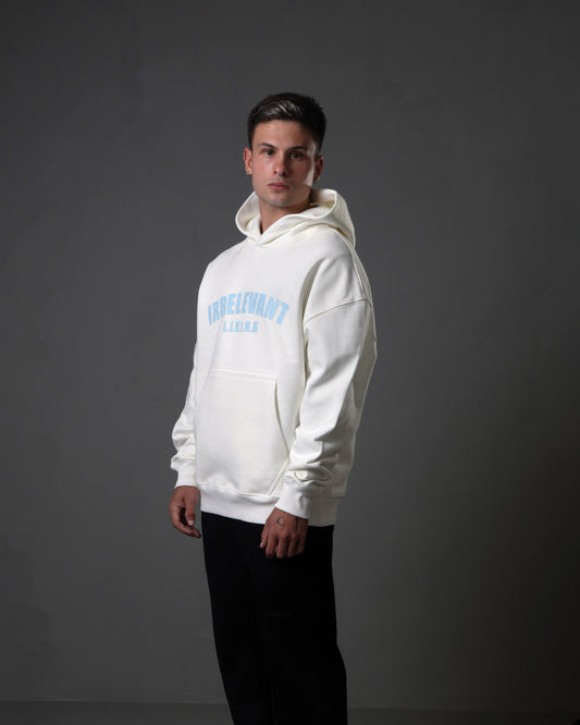 Irrelevant living hoodie