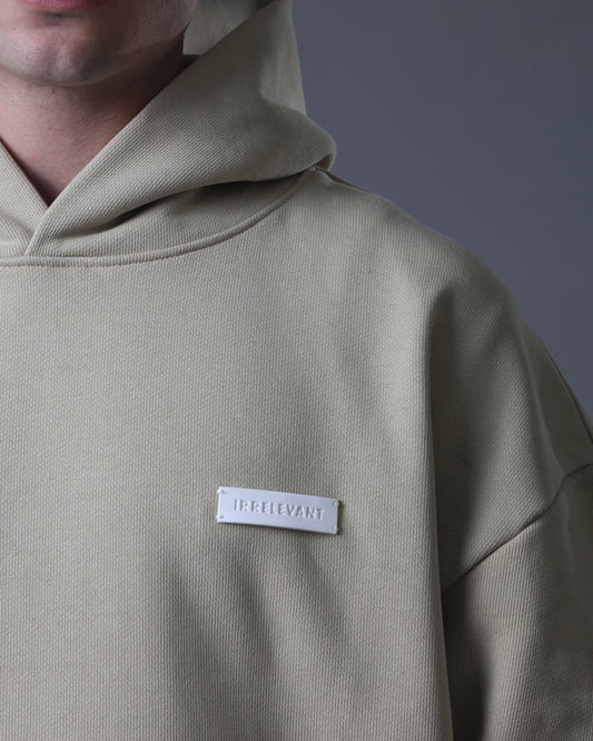 Basic irrelevant rubber hoodie