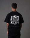 Irrelevant silver snake t-shirt