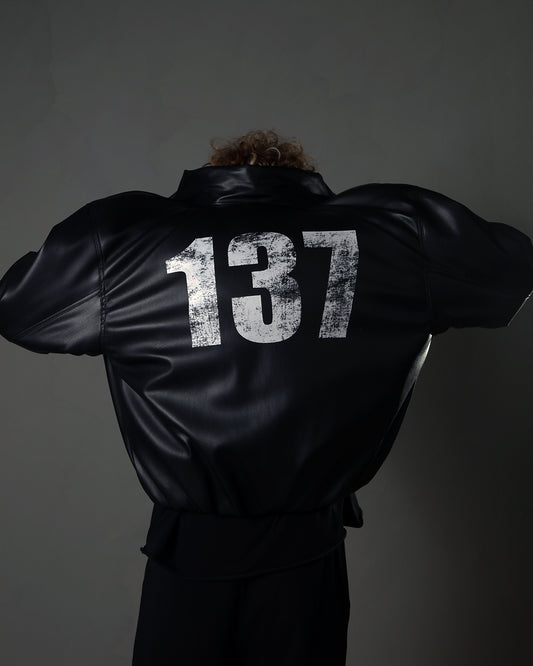 IRRELEVANT LEATHER JAKCET