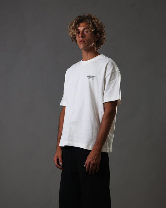 Irrelevant wash care t-shirt