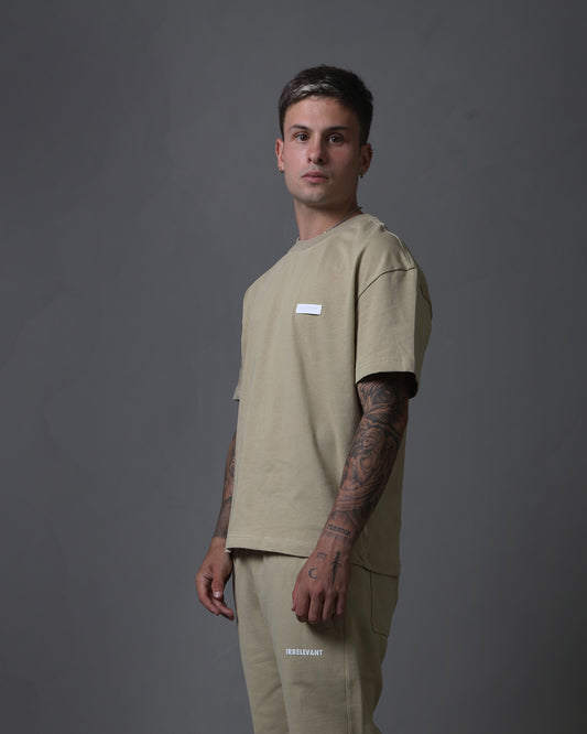 Basic irrelevant rubber t-shirt