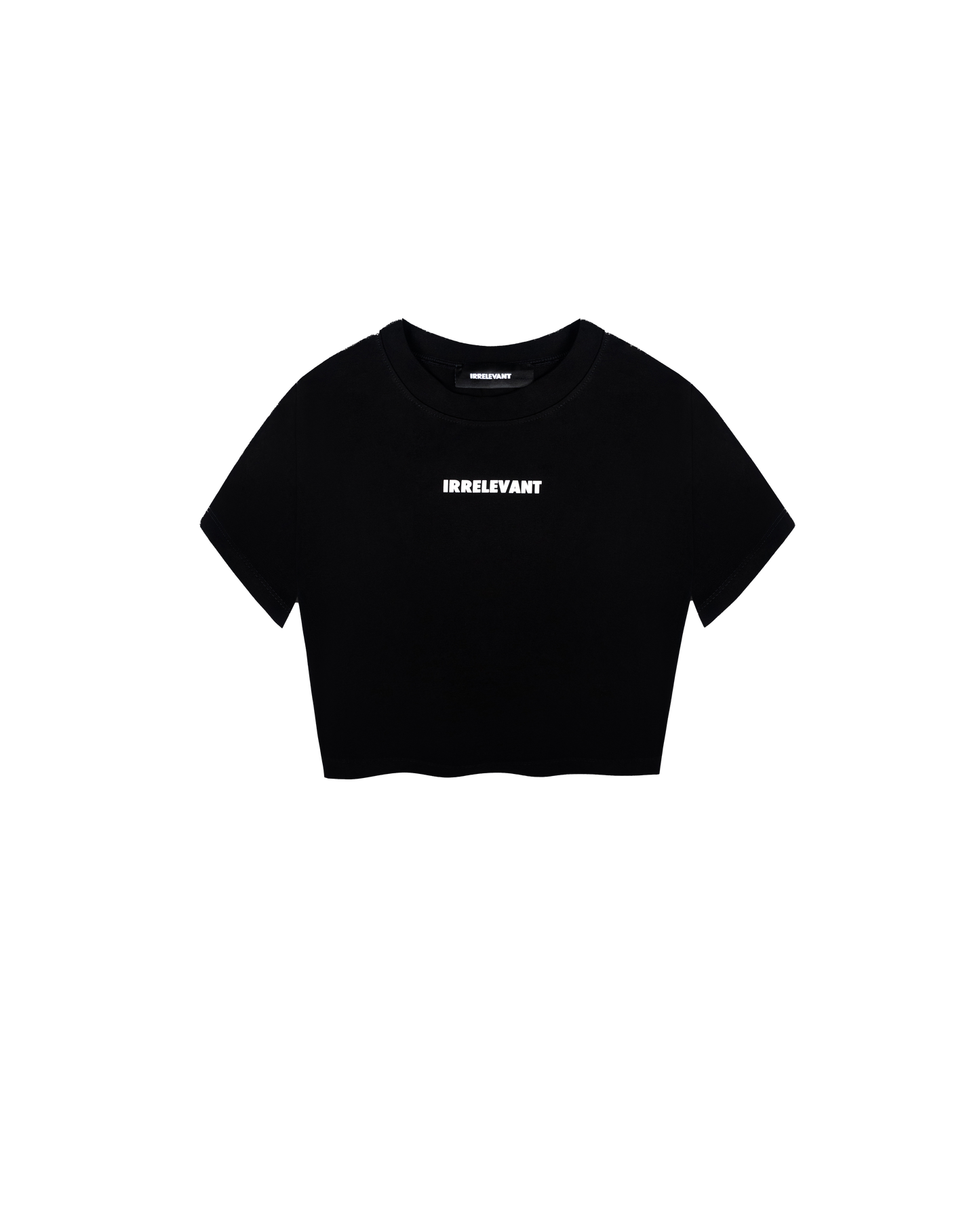 slim fit irrelevant crop top