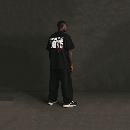 Irrelevant love t-shirts