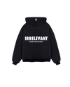 Irrelevant 3-d embroidery hoodie