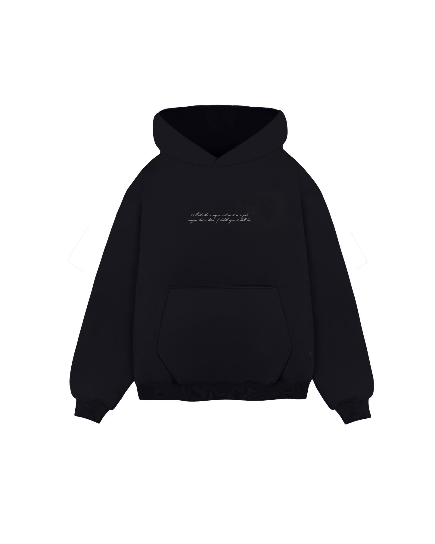 Irrelevant silver snake hoodie