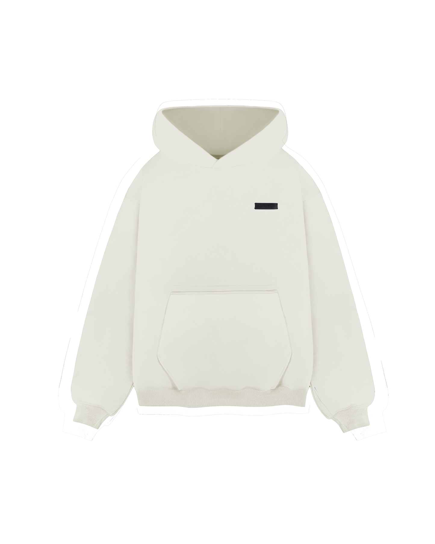 Basic irrelevant rubber hoodie