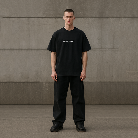 Sprayed irrelevant t-shirt