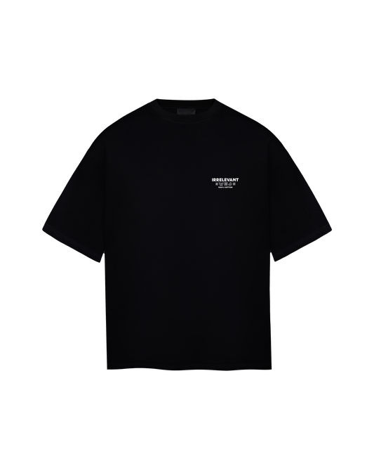 Irrelevant wash care t-shirt