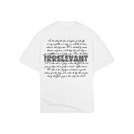 Wisdom Irrelevant T-shirt