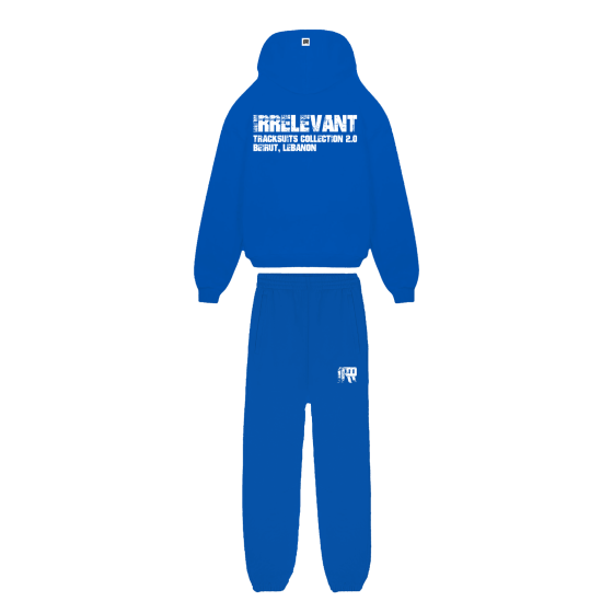 BLUE TRACKSUIT