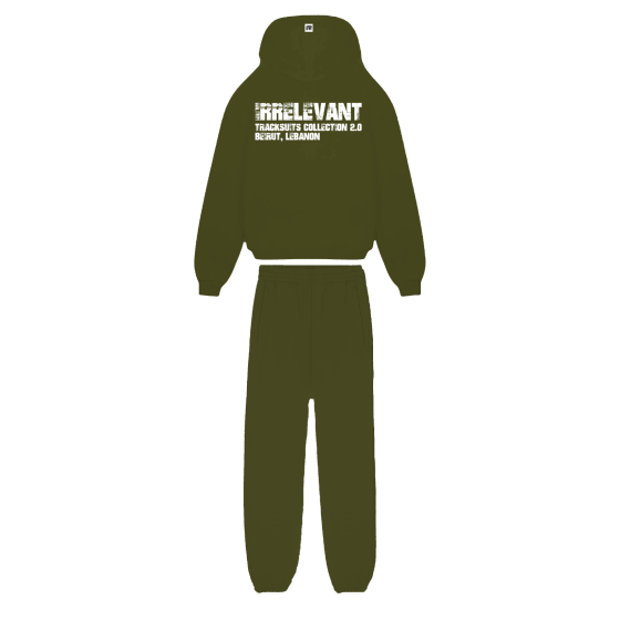 ARMY GREEN TRACKSUIT