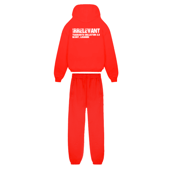 CANDY RED TRACKSUIT