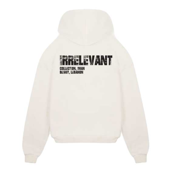 IRRELEVANT GRUNGE HOODIE