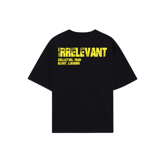 IRRELEVANT GRUNGE T-SHIRT