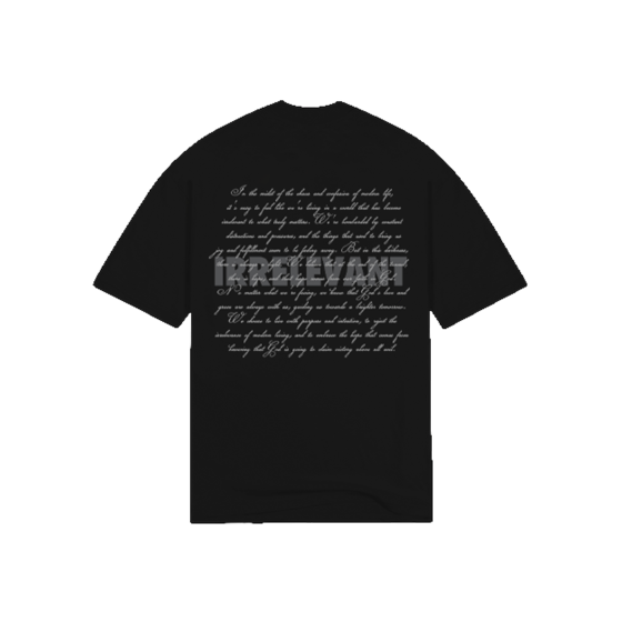 IRRELEVANT WISDOM T-SHIRT