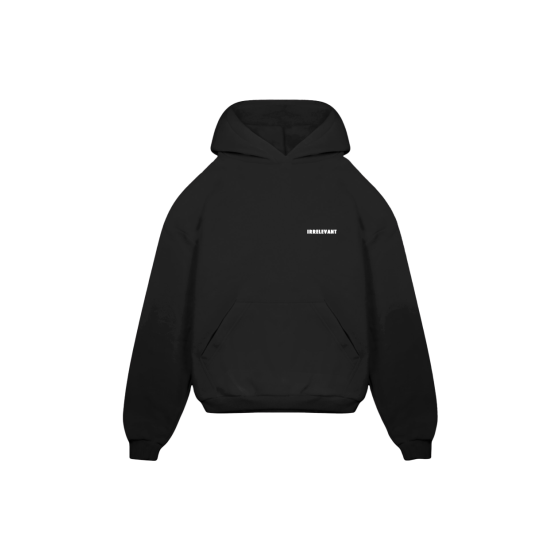 IRRELEVANT BASIC HOODIE