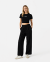 slim fit irrelevant crop top