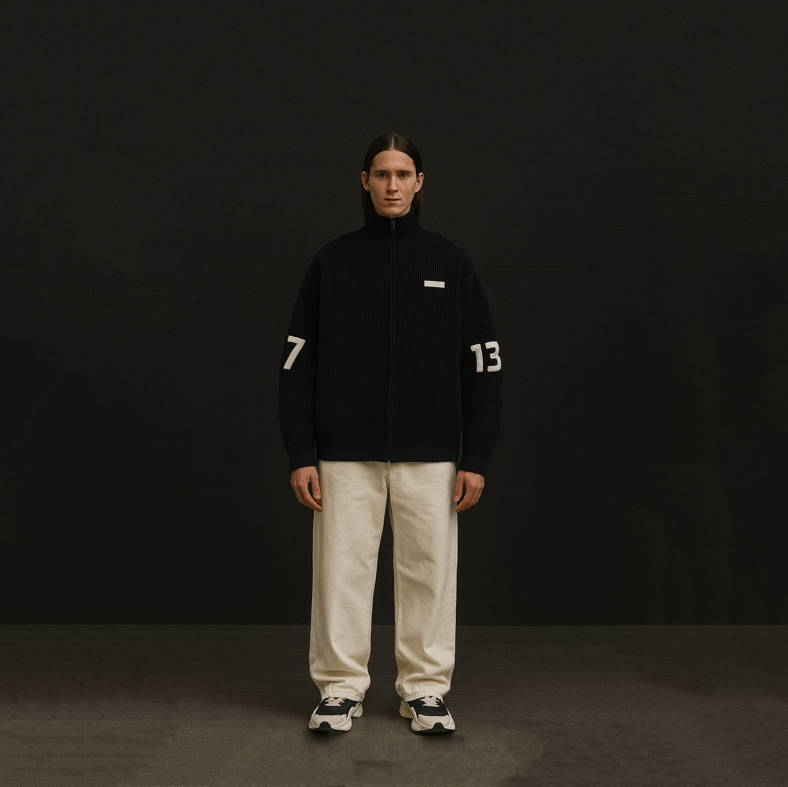 irrelevant turtle neck jacket
