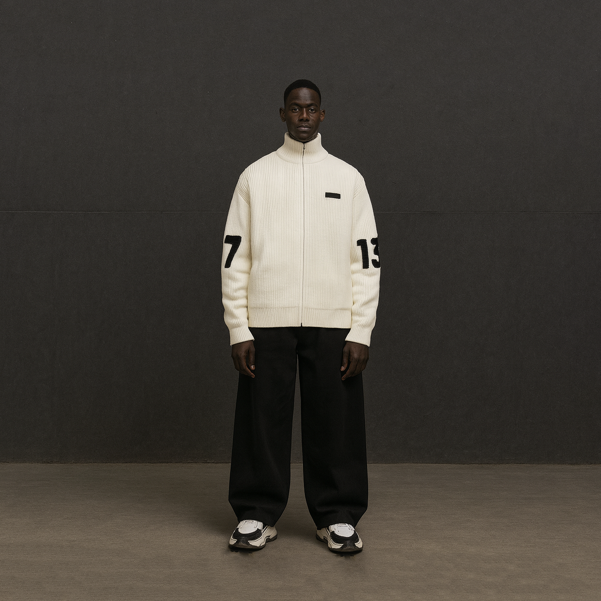 irrelevant turtle neck jacket