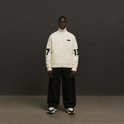 irrelevant turtle neck jacket