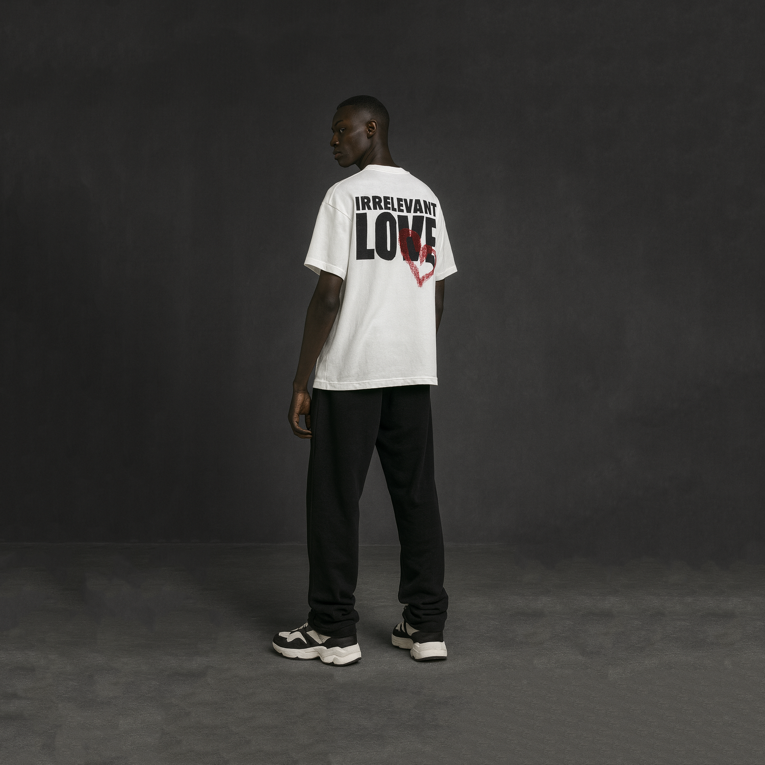 Irrelevant love t-shirt