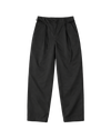 Black Pleated Trousers