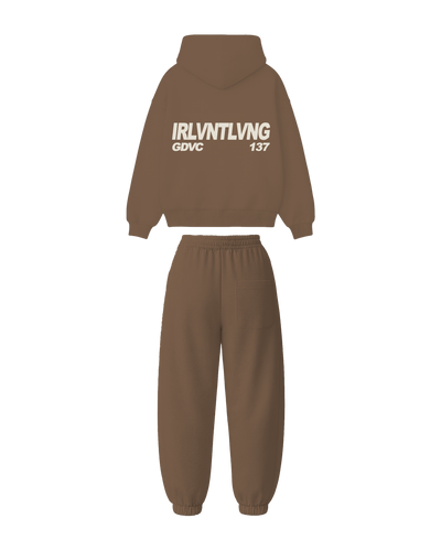 COFFEE BROWN TRACKSUIT