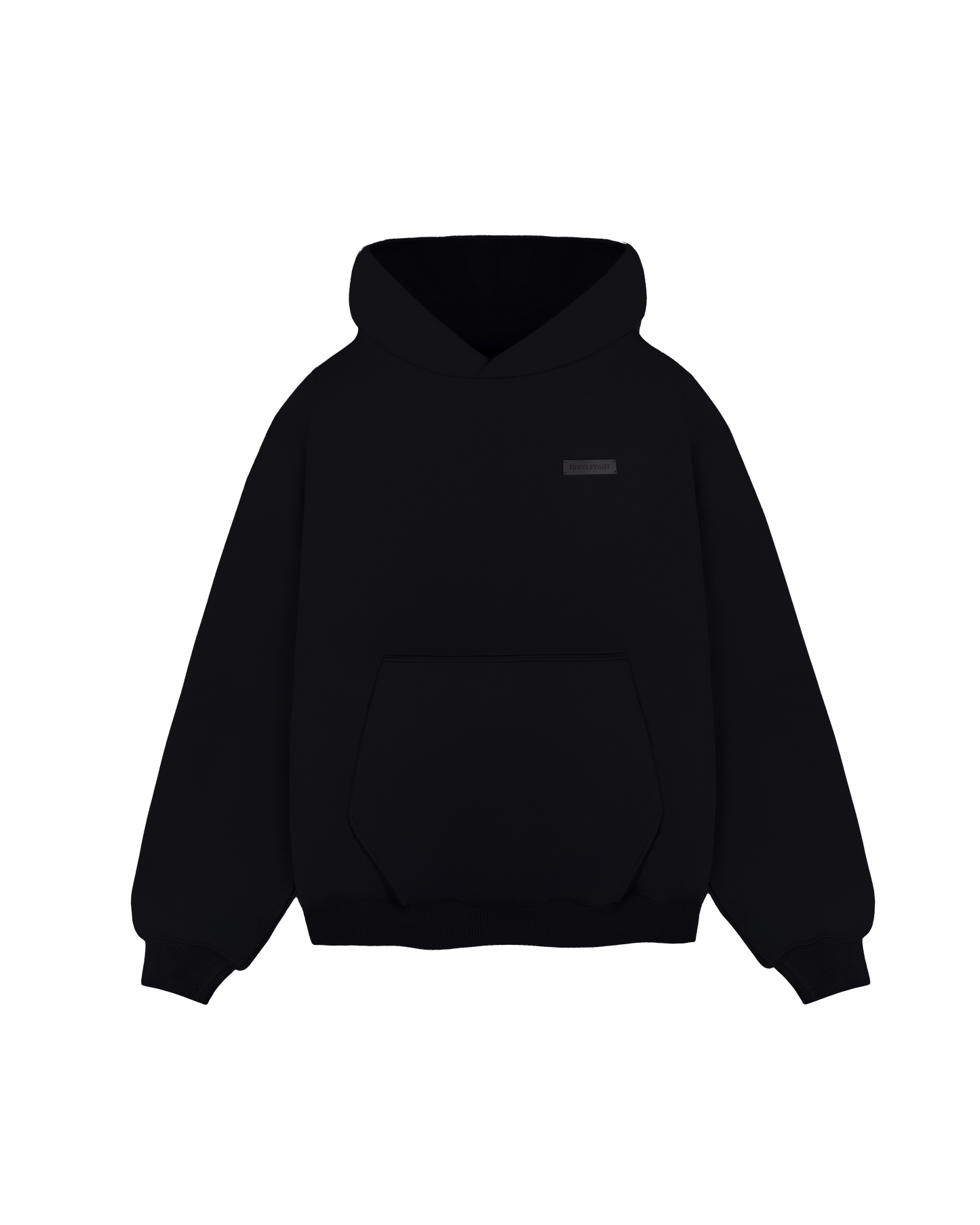 Basic irrelevant rubber hoodie
