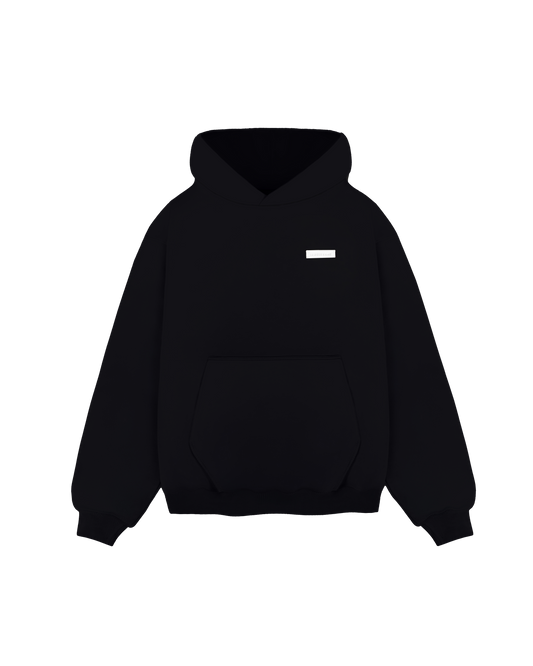 Basic irrelevant rubber hoodie