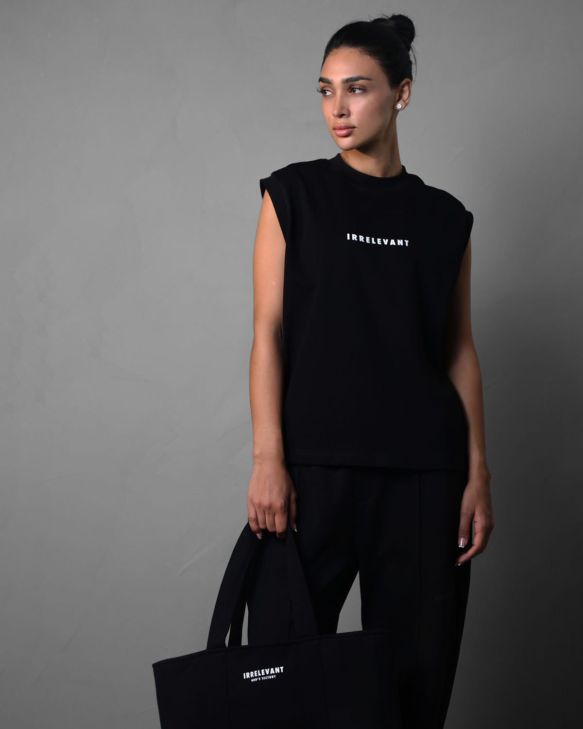 Irrelevant tote bag