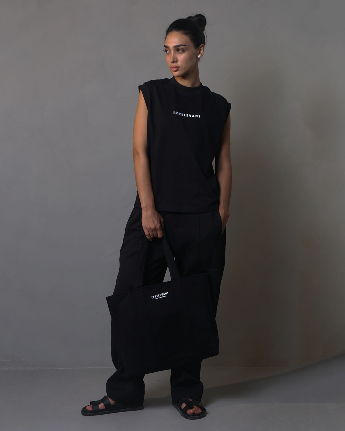 Irrelevant tote bag