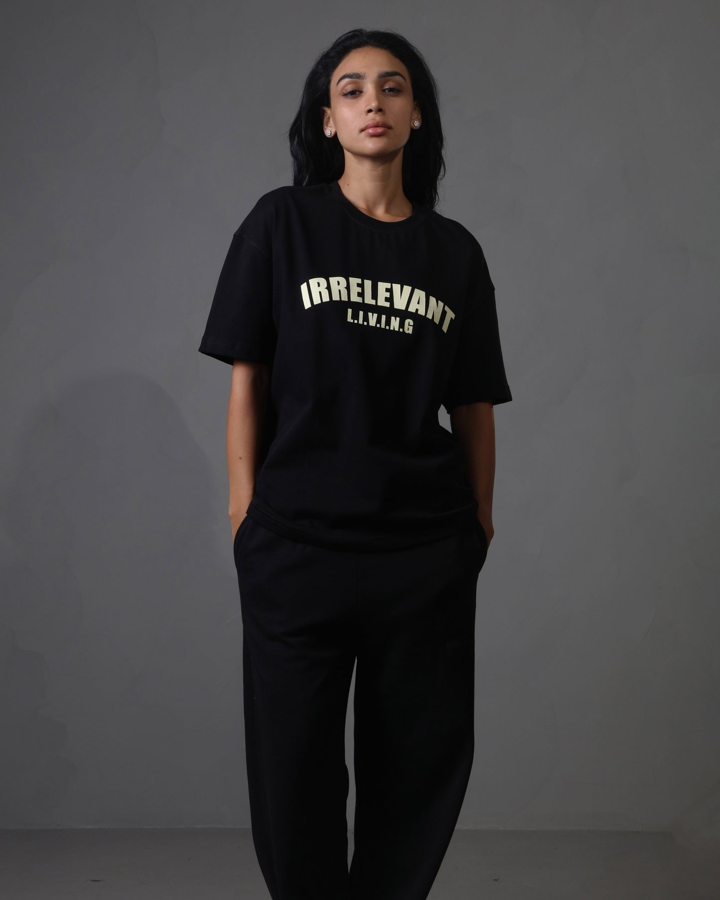 Irrelevant living t-shirt