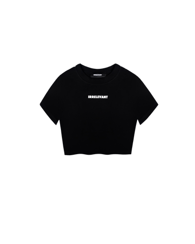 slim fit irrelevant crop top