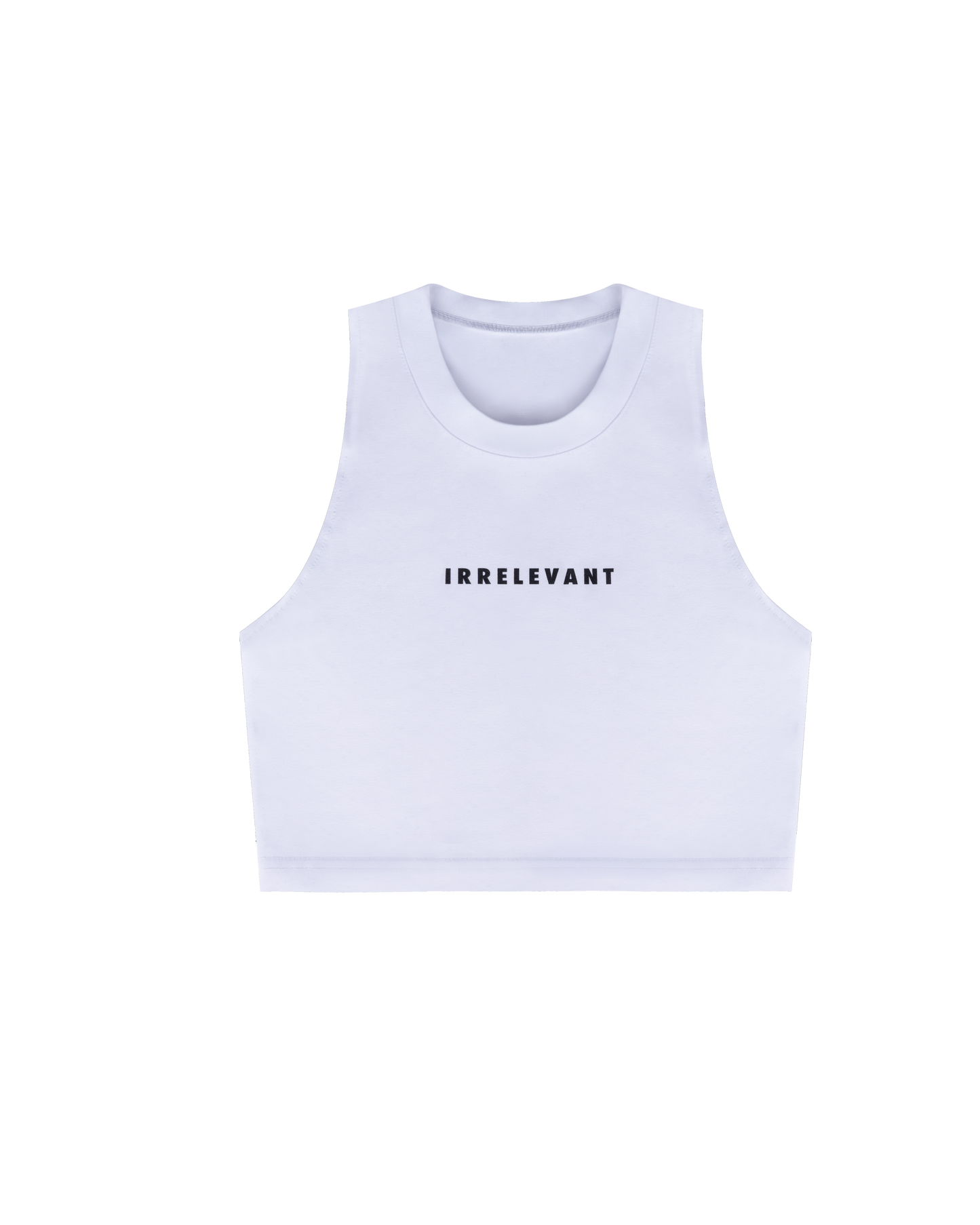 irrelevant crop top