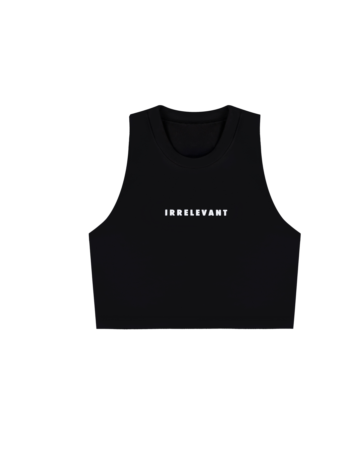 irrelevant crop top