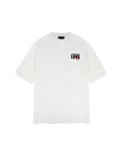 Irrelevant love t-shirt