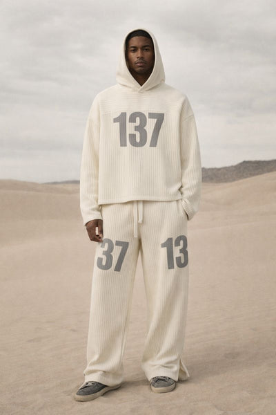 THE 137 KNITTED HOODIE