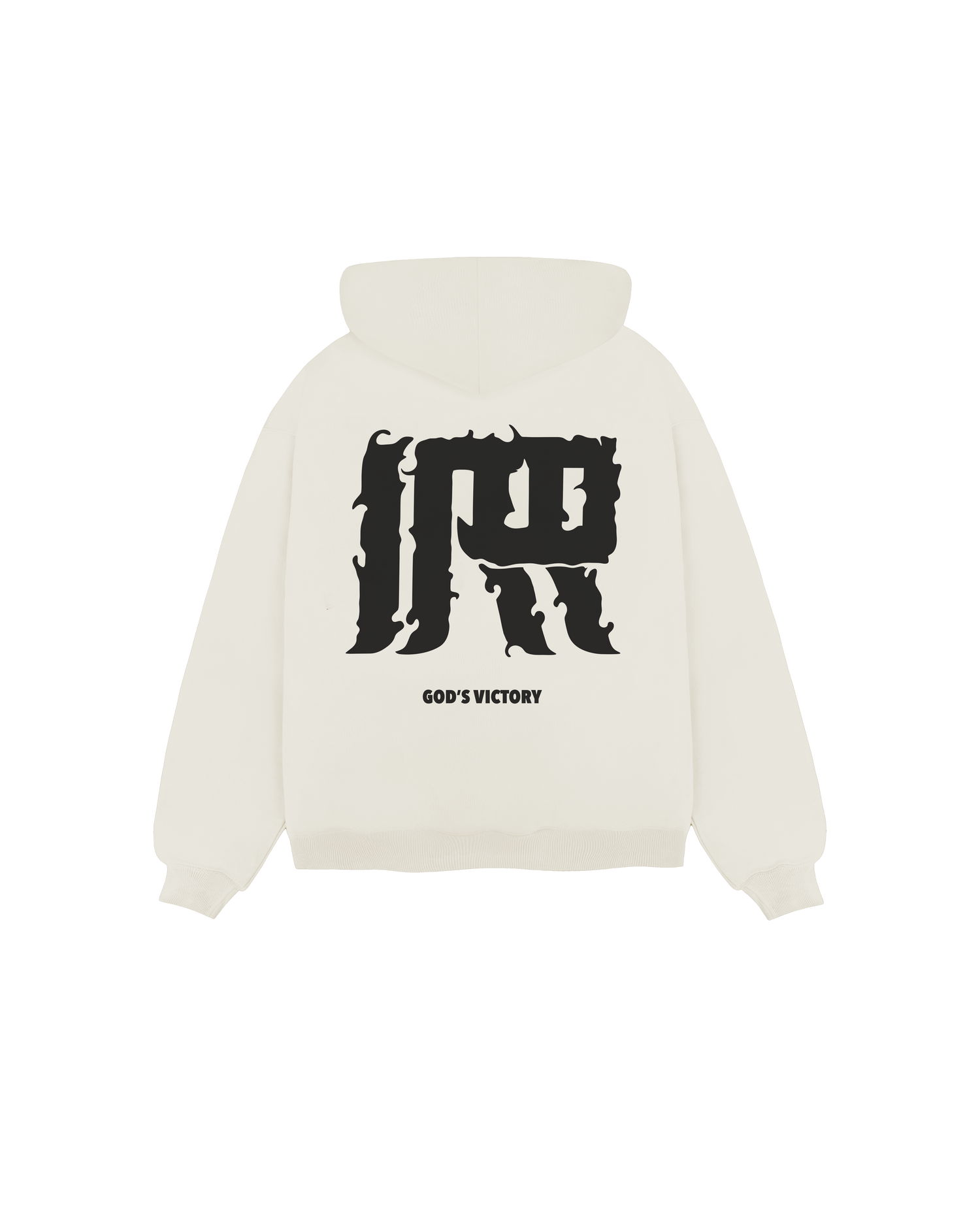 Irrelevant lazy hoodie
