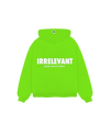 Irrelevant 3-d embroidery hoodie
