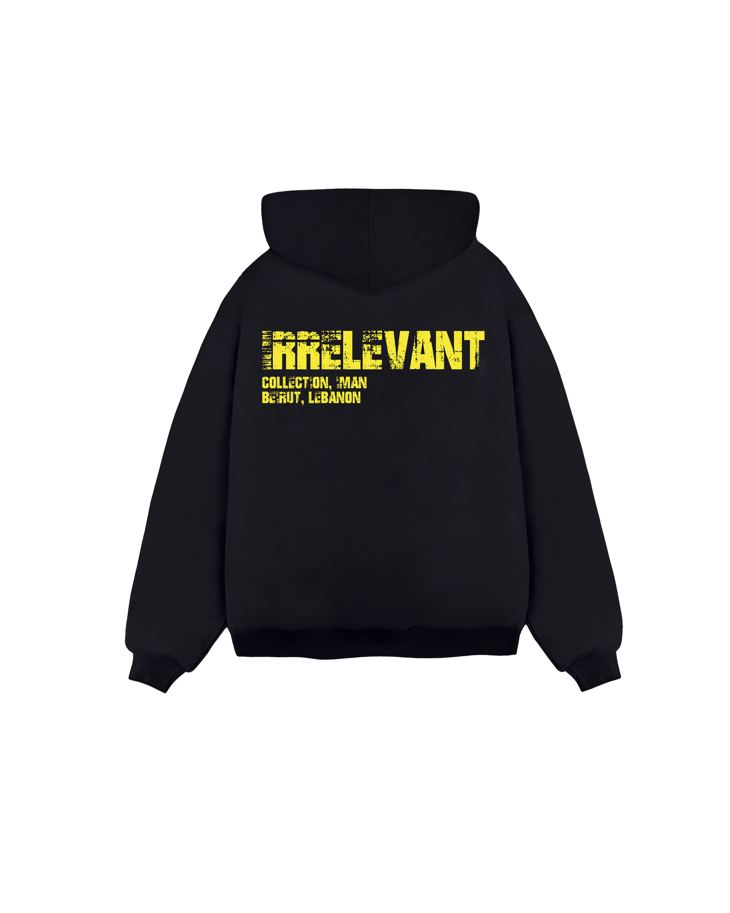 Irrelevant grunge hoodie