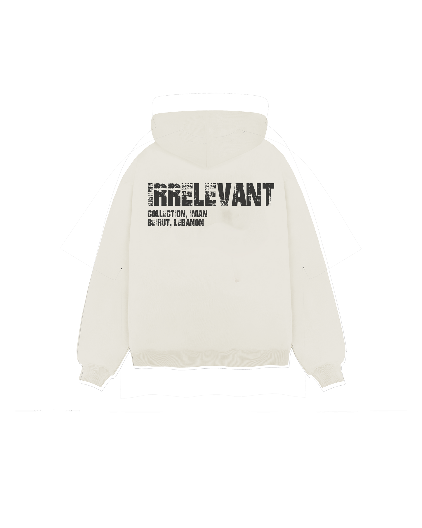 Irrelevant grunge hoodie