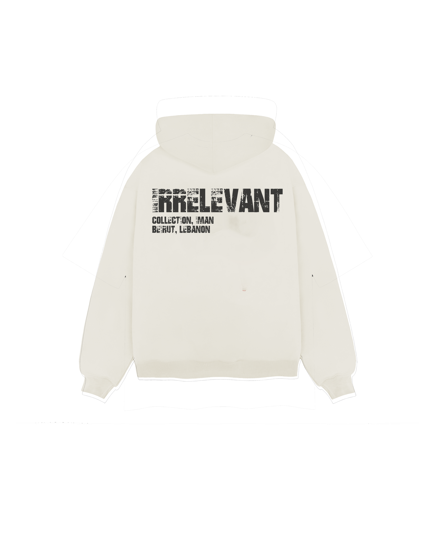 Irrelevant grunge hoodie