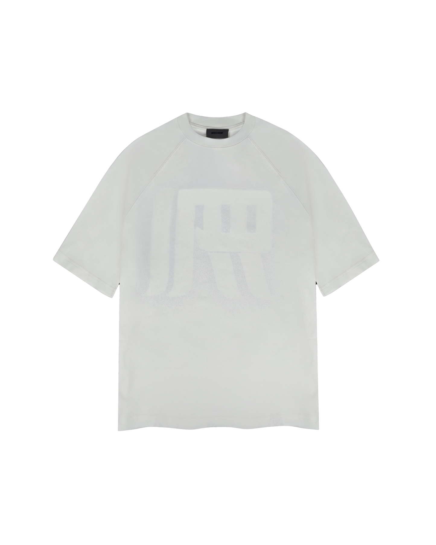 Sprayed irrelevant logo t-shirts